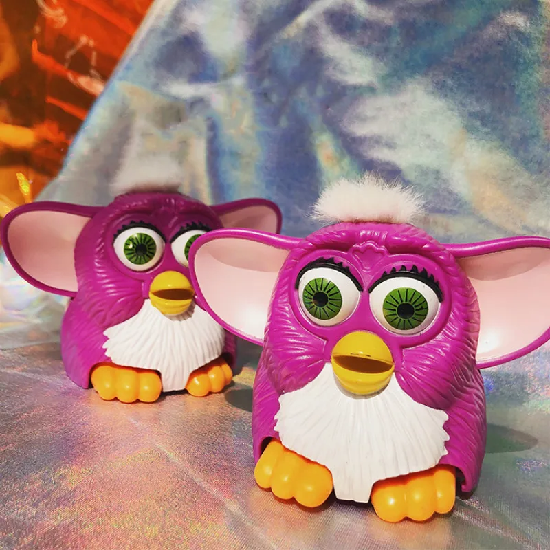 

9Cm Hasbro Furby Action Figures Toy Owl Elves Pets Furby Model Movable Ears PVC Anime Animals Dolls for Children Toy Gift