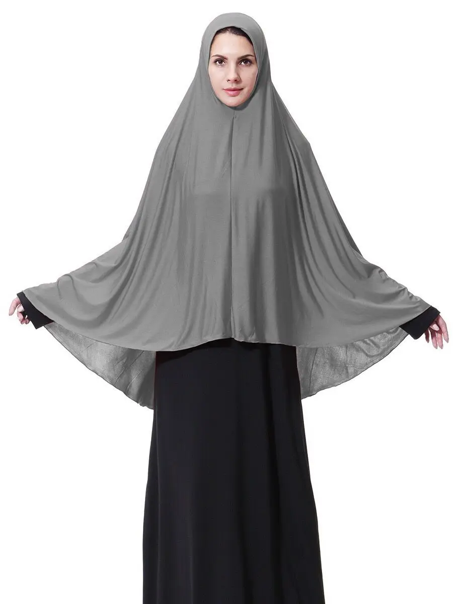Long Hijab Women Ramadan Muslim Prayer Garment Turban Full Cover Burka Arab Turbante Modest Headscarf Abaya Caps Jilbab Khimar
Long Hijab Women Ramadan Muslim Prayer Garment Turban Full Cover Burka Arab Turbante Modest Headscarf Abaya Caps Jilbab Khimar