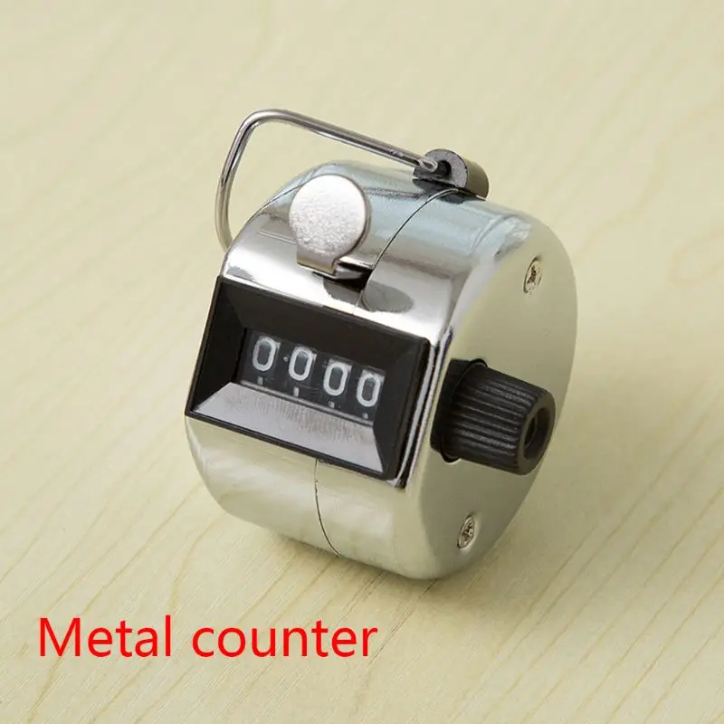 4 Digit Number Mini Hand Held Tally Counter Digital Counting Max. 9999 Counter 203C
4 Digit Number Mini Hand Held Tally Counter Digital Counting Max. 9999 Counter 203C