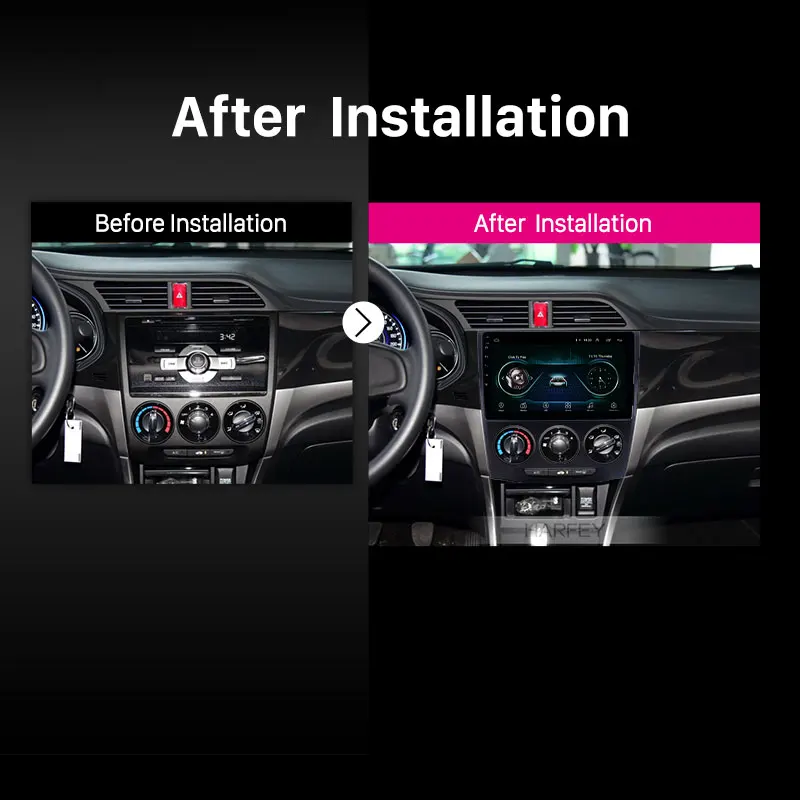 Harfey Android 9.1 car GPS Radio 10.1 inch for 2013 2014-2019 Honda Crider Manual A/C With HD Touchscreen support Carplay TPMS
Harfey Android 9.1 car GPS Radio 10.1 inch for 2013 2014-2019 Honda Crider Manual A/C With HD Touchscreen support Carplay TPMS