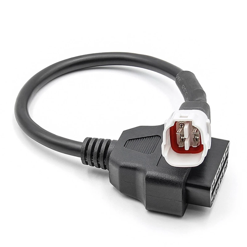 4 Pin к OBD2 считыватель кода неисправностей мотоцикла сканер Диагностический кабель для Yamaha mT10 FZ10 XSR700 TmAX530 R6
4 Pin к OBD2 считыватель кода неисправностей мотоцикла сканер Диагностический кабель для Yamaha mT10 FZ10 XSR700 TmAX530 R6