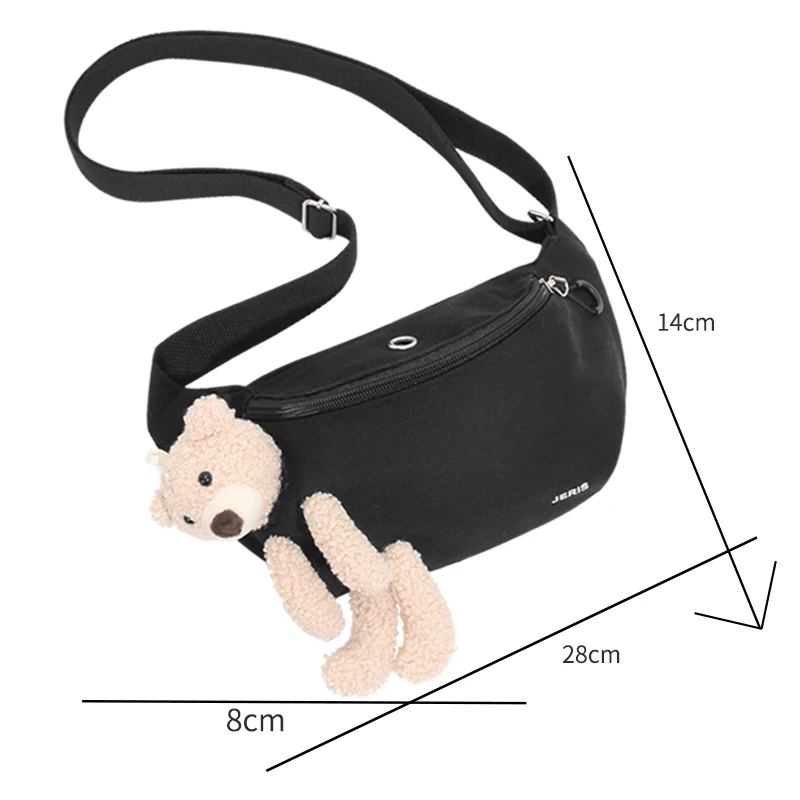 MABULA Detachable Bear Fanny Packs Belt Waist Bag Canvas Phone wallet Chest Pouch Bags for Travel Sport
MABULA Detachable Bear Fanny Packs Belt Waist Bag Canvas Phone wallet Chest Pouch Bags for Travel Sport