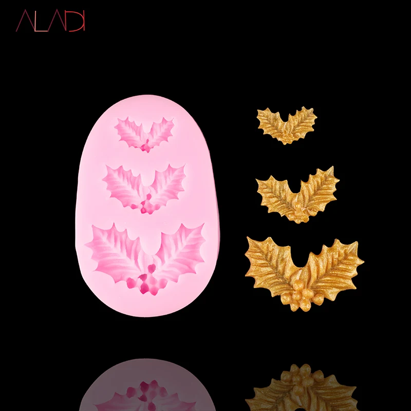 Christmas Leaf Shape Silicone Resin Mold DIY Cake Pastry Fudge Mold Dessert Chocolate Lace Decoration Kitchen Baking Tools AD230
Christmas Leaf Shape Silicone Resin Mold DIY Cake Pastry Fudge Mold Dessert Chocolate Lace Decoration Kitchen Baking Tools AD230
