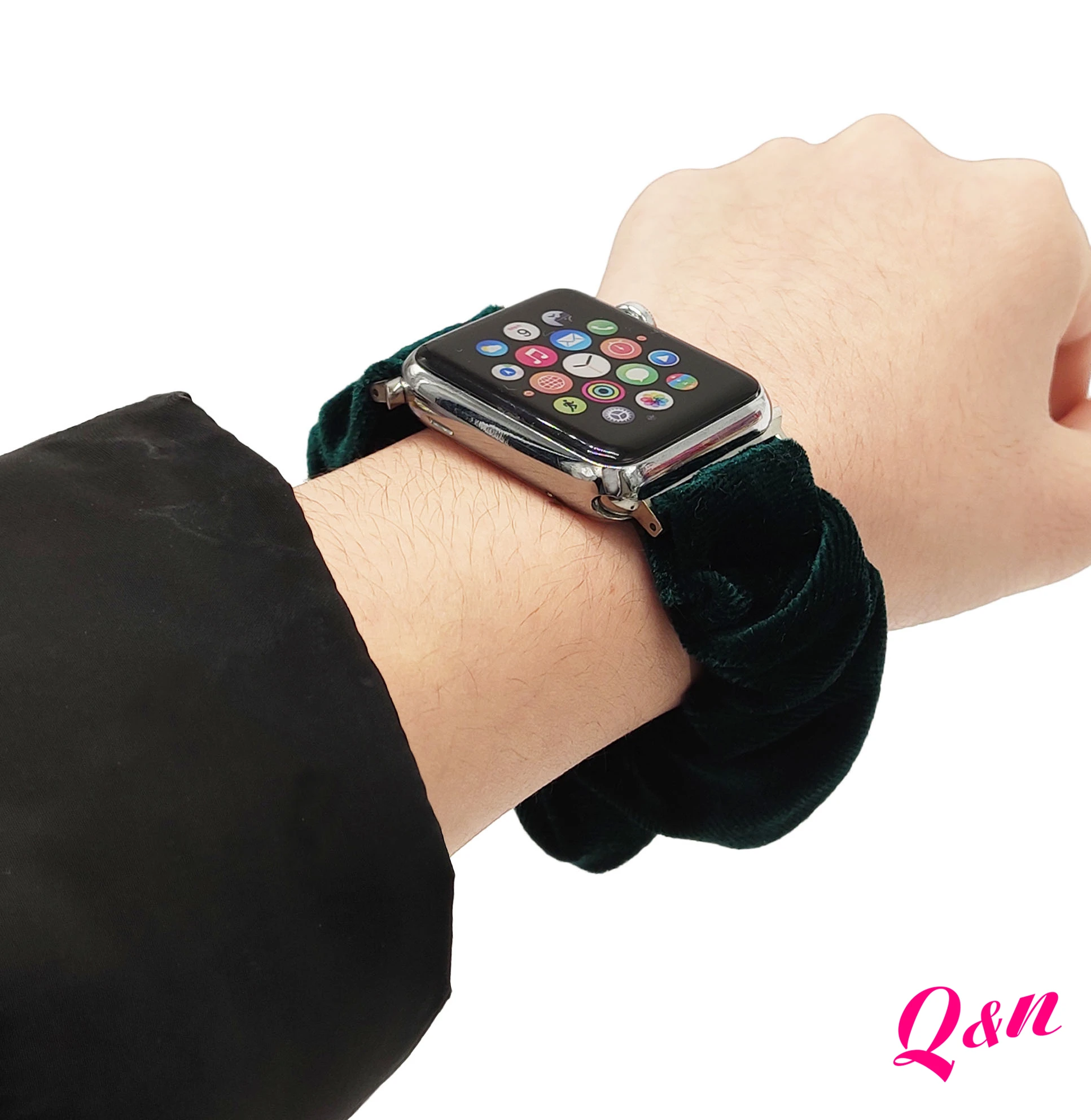 Solid Velvet Scrunchie Apple Watch Band,For Iwatch 38/40mm 40/42mm,Elastic Watch Strap,Women Scrunchie Watchband for Winter
Solid Velvet Scrunchie Apple Watch Band,For Iwatch 38/40mm 40/42mm,Elastic Watch Strap,Women Scrunchie Watchband for Winter