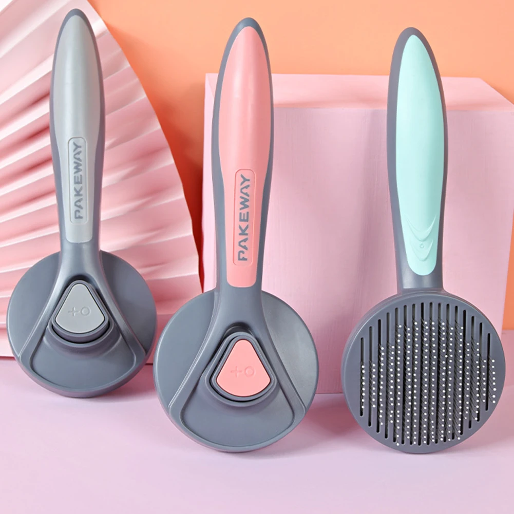 Shedding Groom One Key Dog Hair Self Cleaning Comb Special Pin Needle Massage Cleaner Pet Brush for Dog Cat Animal Fur Tools
Shedding Groom One Key Dog Hair Self Cleaning Comb Special Pin Needle Massage Cleaner Pet Brush for Dog Cat Animal Fur Tools