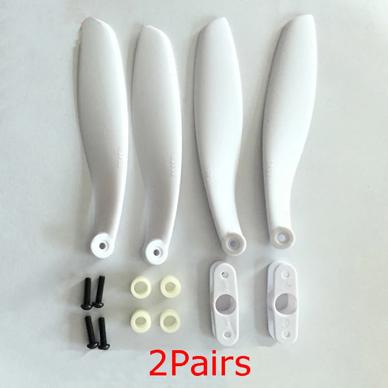 2Pairs 8045 Folding Propellers Foldable Prop 2 Blades Paddle CW CCW Propeller for RC FPV Multicopter Drone Spare Parts
2Pairs 8045 Folding Propellers Foldable Prop 2 Blades Paddle CW CCW Propeller for RC FPV Multicopter Drone Spare Parts