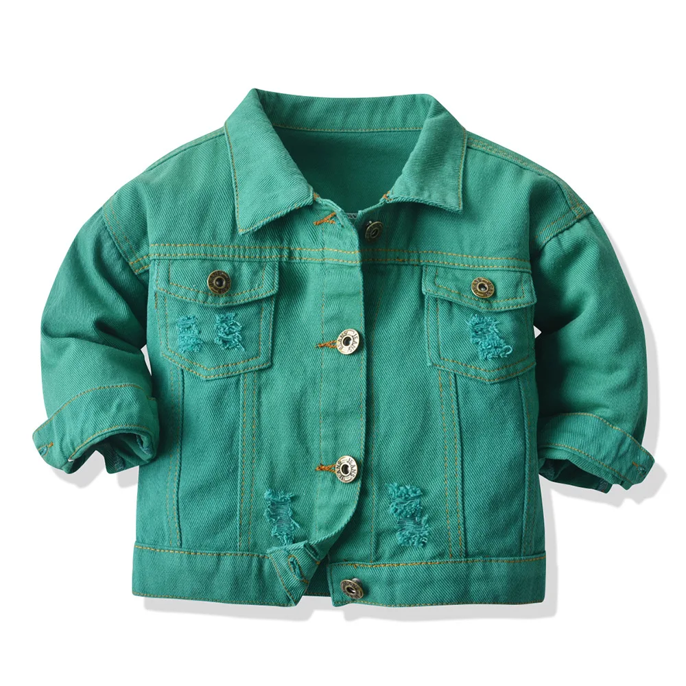 Children's Spring New Products Children's Denim Jacket Macaron Candy Color Top Trendy Boy Jacket TZ144
Children's Spring New Products Children's Denim Jacket Macaron Candy Color Top Trendy Boy Jacket TZ144