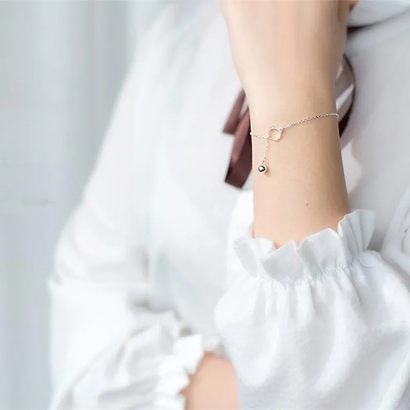 Minimalist Cute Hollow Cat Pendant Bracelet Real 925 Sterling Silver Personality Accessories For Women Fine Jewelry Gift
Minimalist Cute Hollow Cat Pendant Bracelet Real 925 Sterling Silver Personality Accessories For Women Fine Jewelry Gift