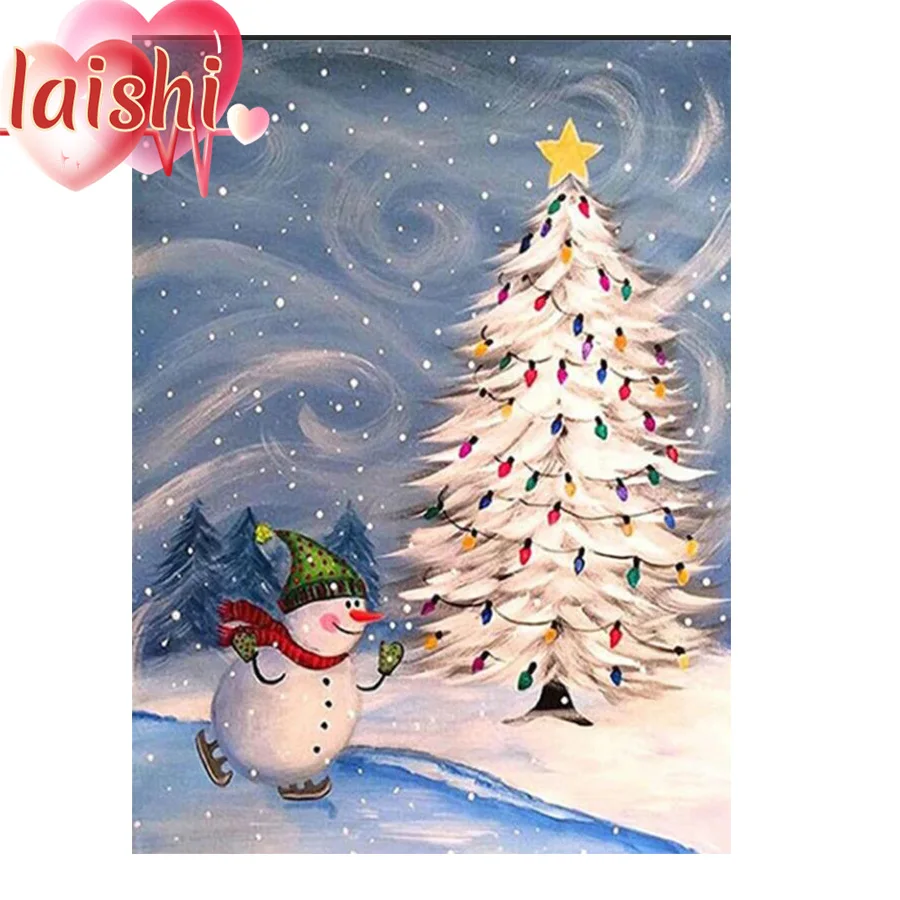 5D diamond painting Santa claus christmas tree full diamond round diamond mosaic pattern home decoration DIY handmade pictures
5D diamond painting Santa claus christmas tree full diamond round diamond mosaic pattern home decoration DIY handmade pictures