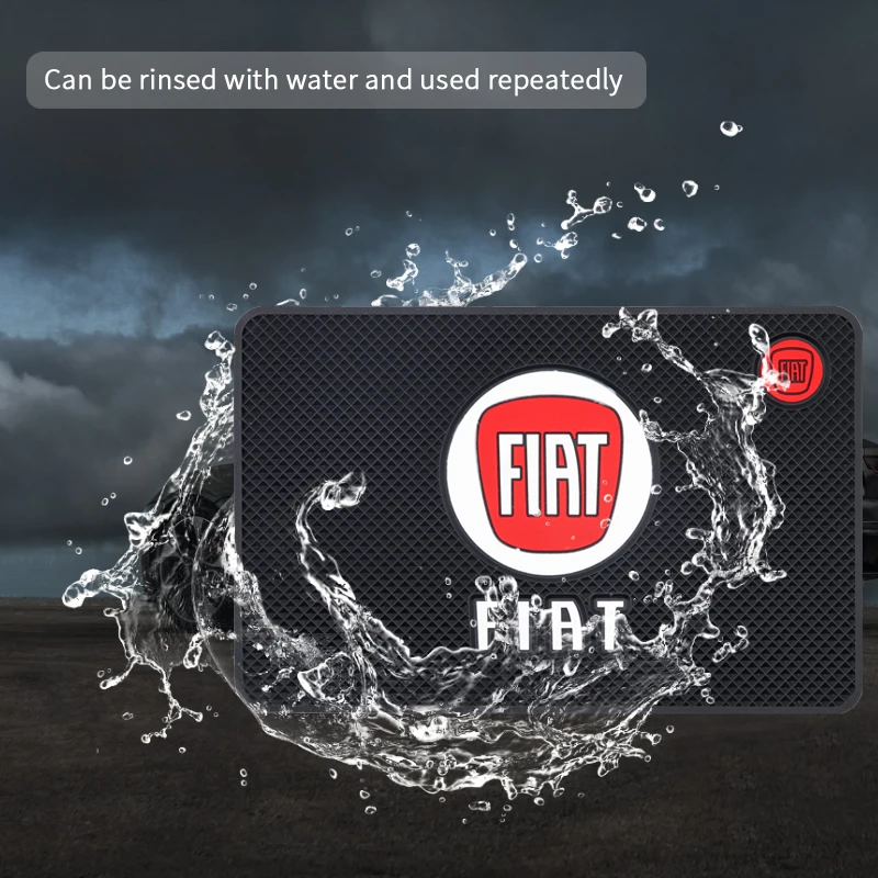 Car dashboard anti-slip mat PVC car decoration mat mobile phone anti-slip mat for Fiat-500 500X 500L Abarth 124 panda Viaggio
Car dashboard anti-slip mat PVC car decoration mat mobile phone anti-slip mat for Fiat-500 500X 500L Abarth 124 panda Viaggio