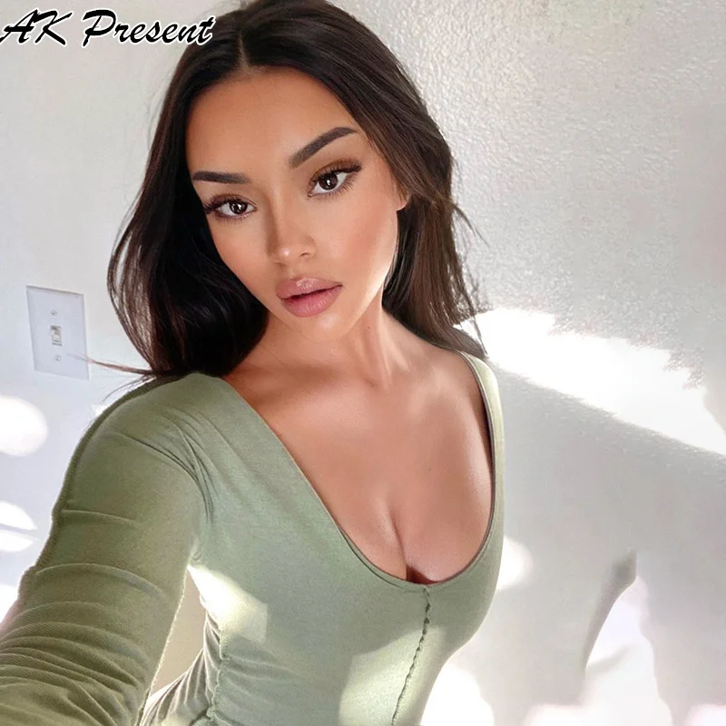 Low Cut Off Shoulder Long Sleeve 2021 Autumn New Sexy Party Dress V-Neck Clubwear Women Mini Dress
Low Cut Off Shoulder Long Sleeve 2021 Autumn New Sexy Party Dress V-Neck Clubwear Women Mini Dress