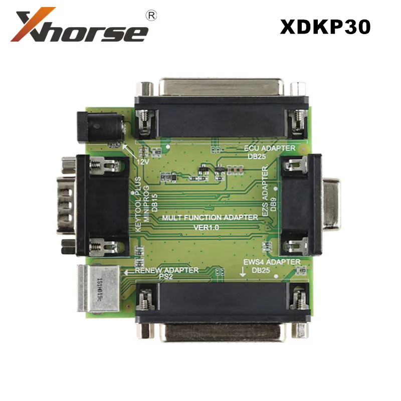 Адаптер Xhorse XDKP30 ECU + для Benz EZS EWS4 Refresh 4 в 1 работы с мини-инструментом Prog Key Plus - купить