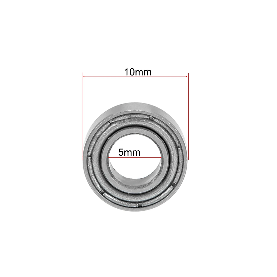 uxcell MR105ZZ Deep Groove Ball Bearing 5x10x4mm Double Shielded Chrome Steel Z2 Lever Bearings 2pcs
uxcell MR105ZZ Deep Groove Ball Bearing 5x10x4mm Double Shielded Chrome Steel Z2 Lever Bearings 2pcs