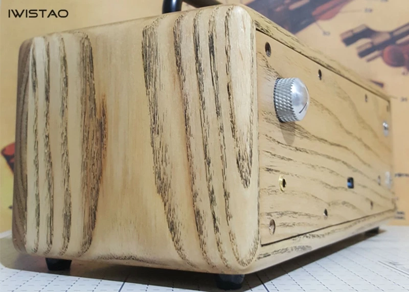 IWISTAO 2x15 Вт Bluetooth колонка перевернутый ручной работы винтажный из твердой