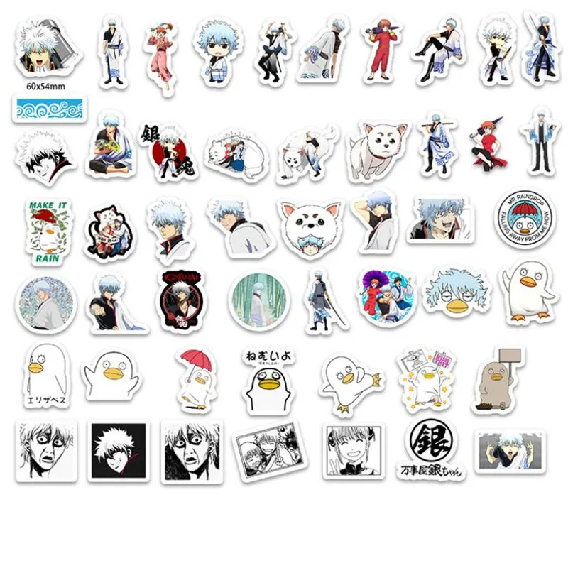 10/30/50PCS Japanese Style Animated Gintama Graffiti Laptop Car Trunk Skateboard Water Cup Guitar Decoration Sticker Wholesale
10/30/50PCS Japanese Style Animated Gintama Graffiti Laptop Car Trunk Skateboard Water Cup Guitar Decoration Sticker Wholesale