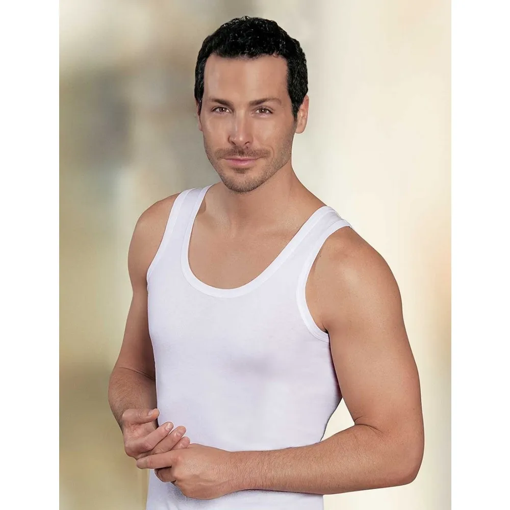 Men's Undershirts Multipack Cotton Classics A-Shirts Pack Of 2 4 6 Nice Design And Confortable Different Size Made 100% Cotton
Men's Undershirts Multipack Cotton Classics A-Shirts Pack Of 2 4 6 Nice Design And Confortable Different Size Made 100% Cotton