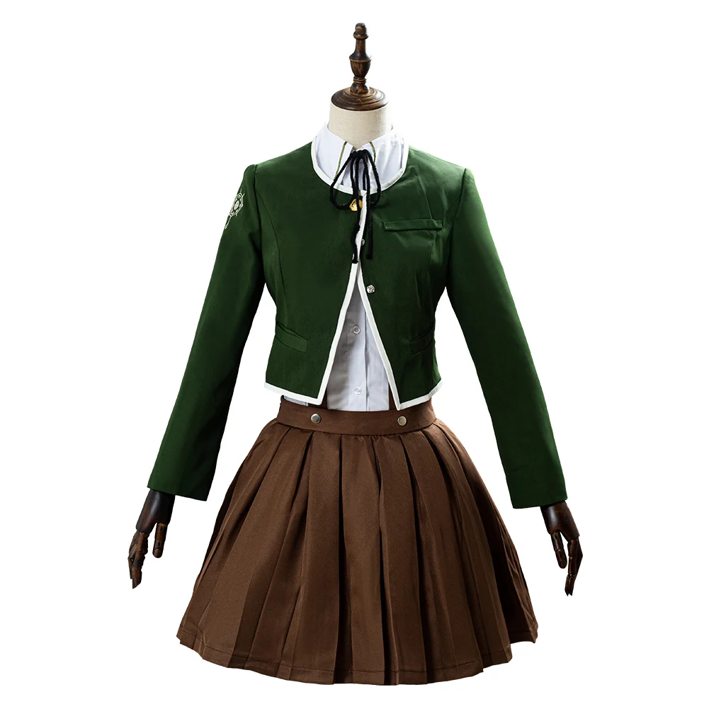Danganronpa Fujisaki Chihiro Cosplay Costumes Women Girls School Uniform Coat Shirt Dress Outfit Anime Dangan Ronpa Halloween
Danganronpa Fujisaki Chihiro Cosplay Costumes Women Girls School Uniform Coat Shirt Dress Outfit Anime Dangan Ronpa Halloween