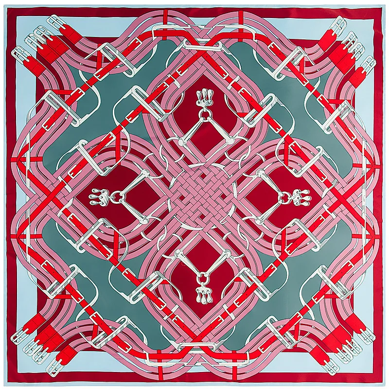 Knotted Silk Scarf Printed Square Scarf Ladies Silk Shawl Accessories 100% Silk S45
Knotted Silk Scarf Printed Square Scarf Ladies Silk Shawl Accessories 100% Silk S45