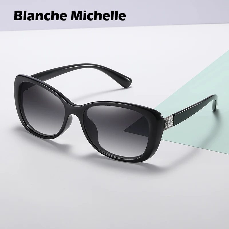 

Fashion Polarized Sunglasses Women Cat Eye Luxury UV400 Sun Glasses Designer Anti-glare Shades Vintage Sunglass Woman With Box
