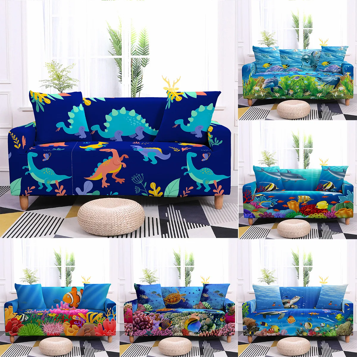 Эластичный чехол для дивана с мультяшным принтом для гостиной, растягивающийся чехол для дивана, угловой чехол для 1/2/3/4 сидений
Эластичный чехол для дивана с мультяшным принтом для гостиной, растягивающийся чехол для дивана, угловой чехол для 1/2/3/4 сидений