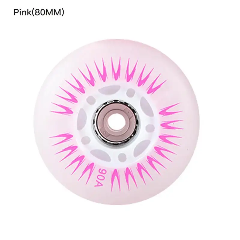 LED Flash Inline Roller Skate Wheel 90A Hardness 64mm 68mm 70mm 76mm 80mm for Adults Kids SEBA RB Roller Wheels
LED Flash Inline Roller Skate Wheel 90A Hardness 64mm 68mm 70mm 76mm 80mm for Adults Kids SEBA RB Roller Wheels