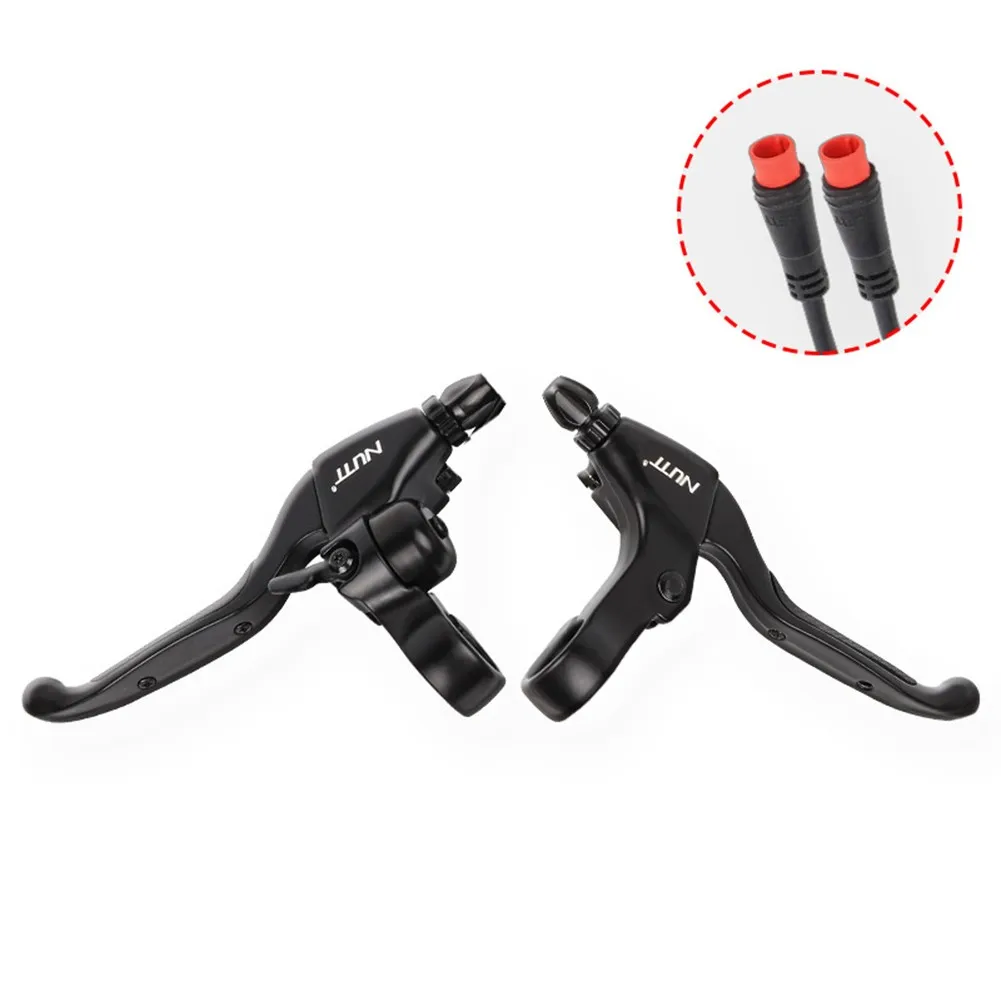 E-Bike Electric Scooter Bike Brake Lever JULET Square 2 Pin With Magnetic Bell For V-Brake C-Brake Line-Brake Drum-Brake System
E-Bike Electric Scooter Bike Brake Lever JULET Square 2 Pin With Magnetic Bell For V-Brake C-Brake Line-Brake Drum-Brake System