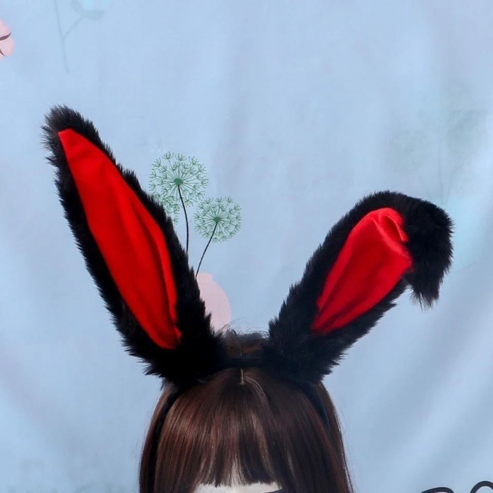 Bunny Girl Anime Kawaii Long Plush Rabbit Ear Headband Headwear Cosplay Soft Girl Cute Furry Animal Ear Hair Hoop Lolita Props
Bunny Girl Anime Kawaii Long Plush Rabbit Ear Headband Headwear Cosplay Soft Girl Cute Furry Animal Ear Hair Hoop Lolita Props