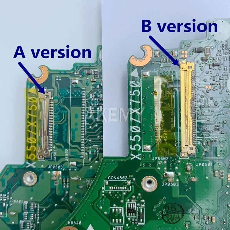 Akemy X550ZA Laptop motherboard for ASUS X550ZE X550Z X550 K550Z X555Z VM590Z Test original mainboard A10-7400P LVDS GM
Akemy X550ZA Laptop motherboard for ASUS X550ZE X550Z X550 K550Z X555Z VM590Z Test original mainboard A10-7400P LVDS GM