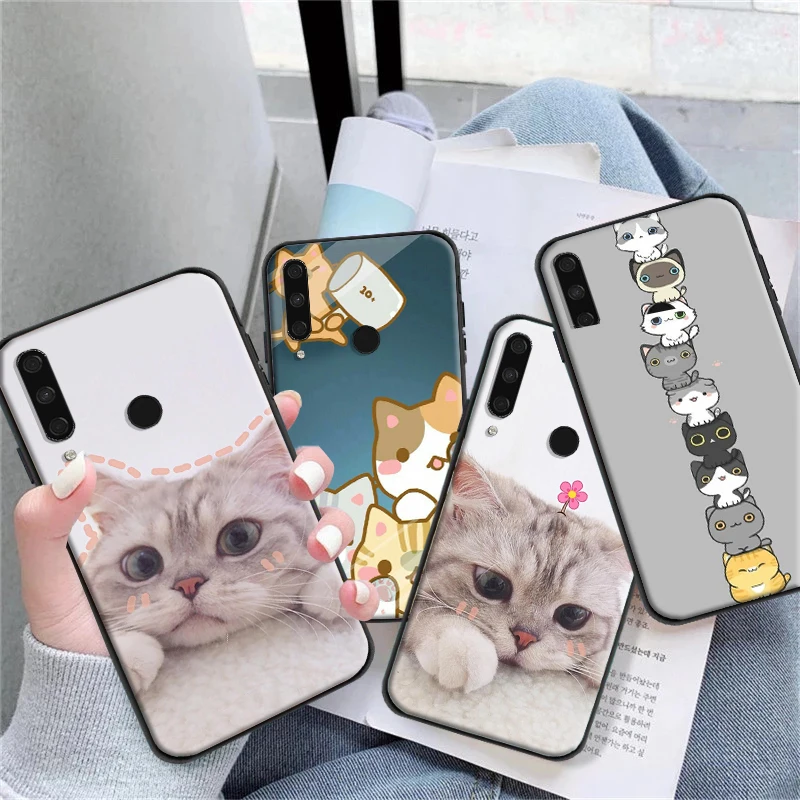 Cute Animal Cat Phone Case For Huawei Honor 9X 10 10X 30 20 Pro Lite 7X 8X 8C 9 V9 20i V20 10i Soft TPU Cases Funda Coque
Cute Animal Cat Phone Case For Huawei Honor 9X 10 10X 30 20 Pro Lite 7X 8X 8C 9 V9 20i V20 10i Soft TPU Cases Funda Coque