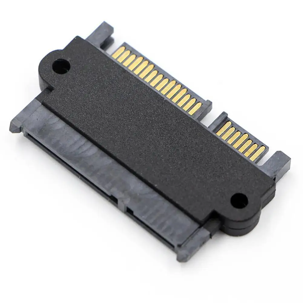 Переходник для жесткого диска SFF-8482 SAS 22 Pin/7 + 15 Pin SATA Male угол 90 градусов - купить по
