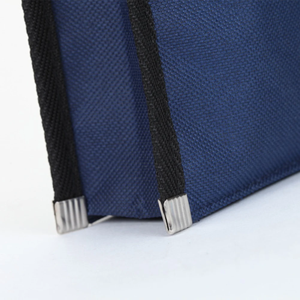 Travel Document Holder Solid Blue Business File Bag Oxford Cloth Zipper Closure Handbag Scratch Proof With Handle Large Capacity
Travel Document Holder Solid Blue Business File Bag Oxford Cloth Zipper Closure Handbag Scratch Proof With Handle Large Capacity