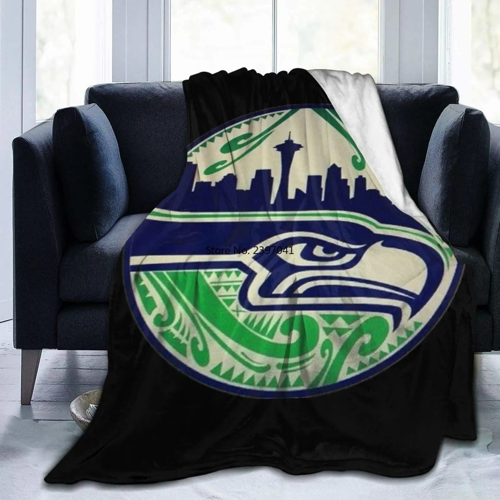 Innocencee Flannel Fleece Bed Blankets Lightweight Cozy Throw Blanket for Couch Sofa Adults Kids Seattle Seahawks Logo 3D Print
Innocencee Flannel Fleece Bed Blankets Lightweight Cozy Throw Blanket for Couch Sofa Adults Kids Seattle Seahawks Logo 3D Print