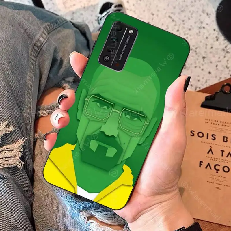 TOPLBPCS Heisenberg Breaking Bad мягкий резиновый чехол для телефона Huawei Honor 8x9 10 20 V 30 pro lite view 7A