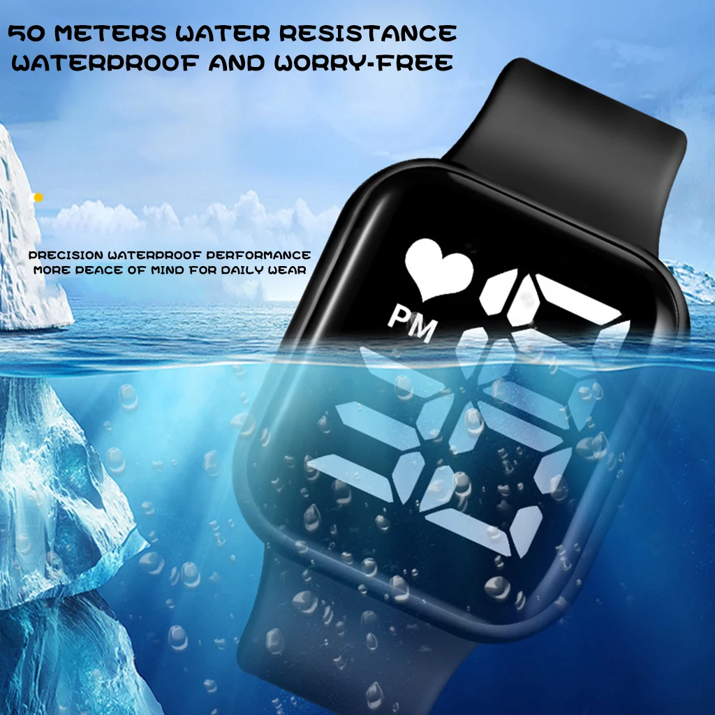 Men's Wrist Digital Watches Electronic LED Sport Water-Proof Watches Fashion Luxury Simple Silicone Lady Children Clock
Men's Wrist Digital Watches Electronic LED Sport Water-Proof Watches Fashion Luxury Simple Silicone Lady Children Clock