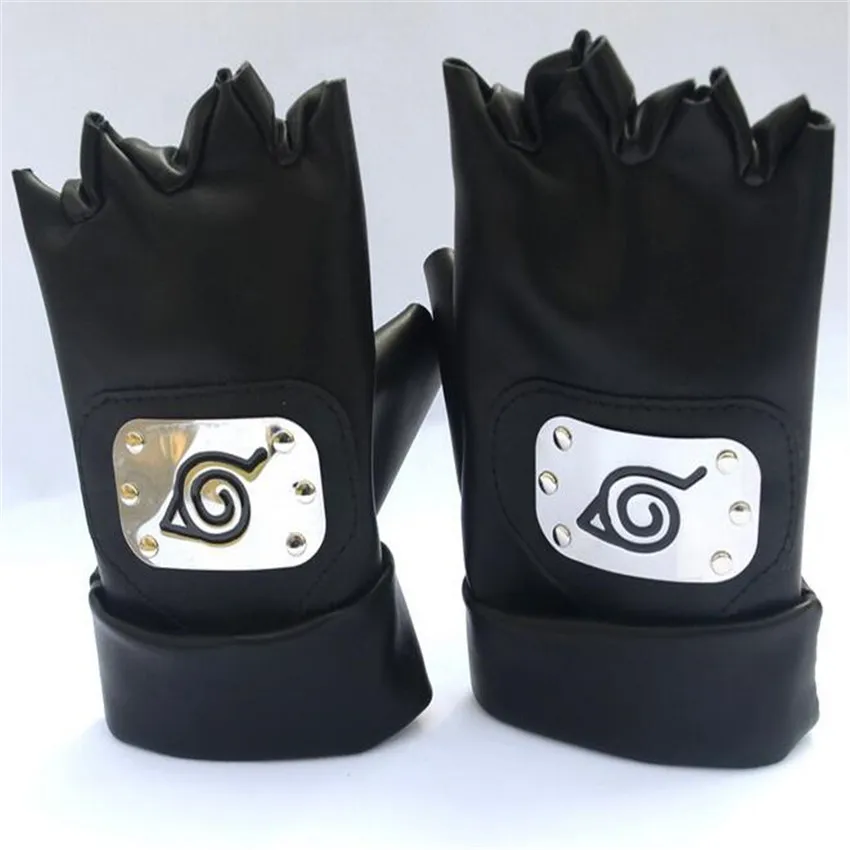 

Anime Hatake Kakashi Gloves Cosplay Costumes Accessories Kakashi Mittens Anime Apparel Around Props Ninja Hand Gear