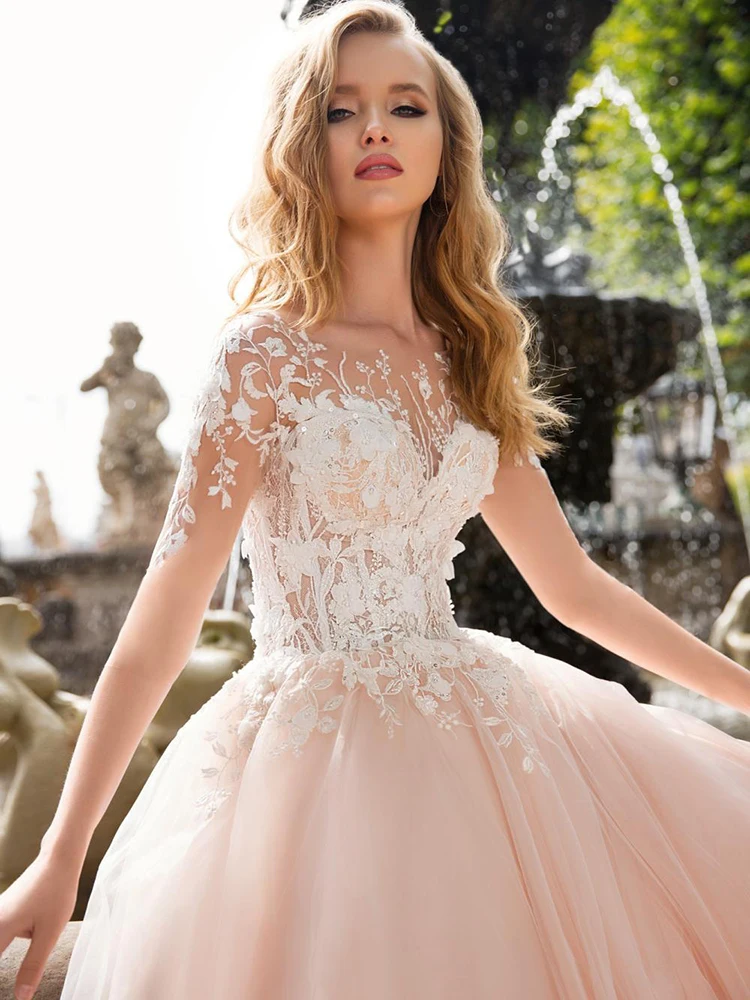YILIBER New Simple Wedding Dress Backless Sleeveless Design Chiffon Lace Bride Dresses Princess Dress Plus Size Tailor-made
YILIBER New Simple Wedding Dress Backless Sleeveless Design Chiffon Lace Bride Dresses Princess Dress Plus Size Tailor-made