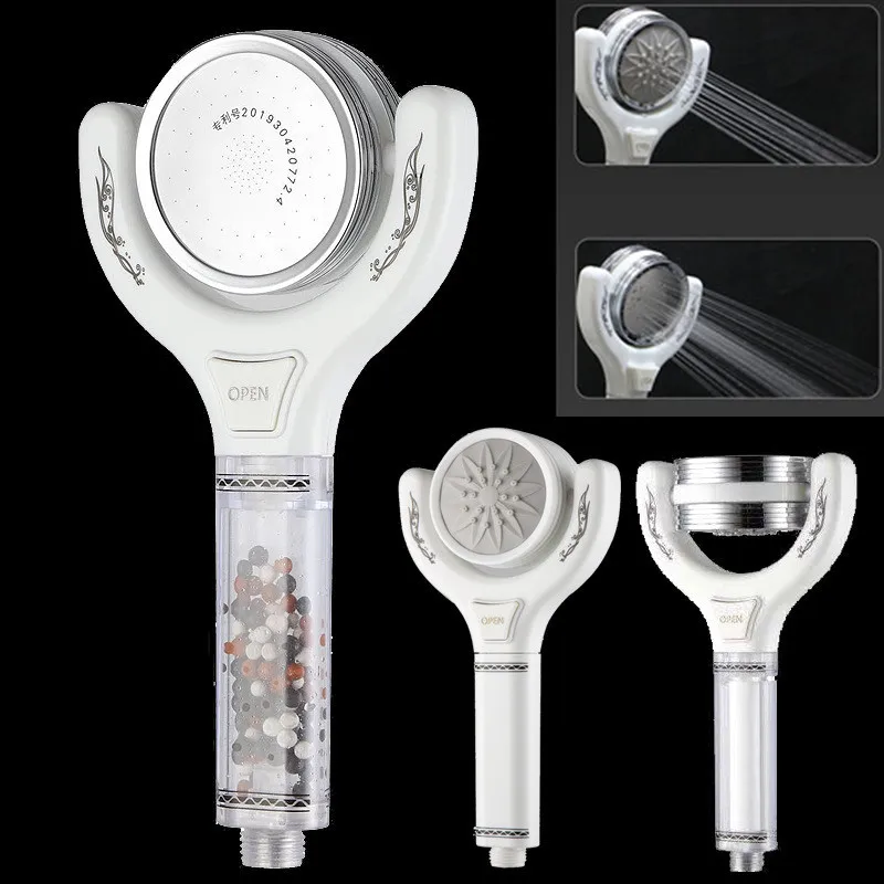 Double-sided Dual Function Shower Head Water Saving Rainfall Round Booster Bath Shower High Pressure Handheld Hand Shower nozzle
Double-sided Dual Function Shower Head Water Saving Rainfall Round Booster Bath Shower High Pressure Handheld Hand Shower nozzle