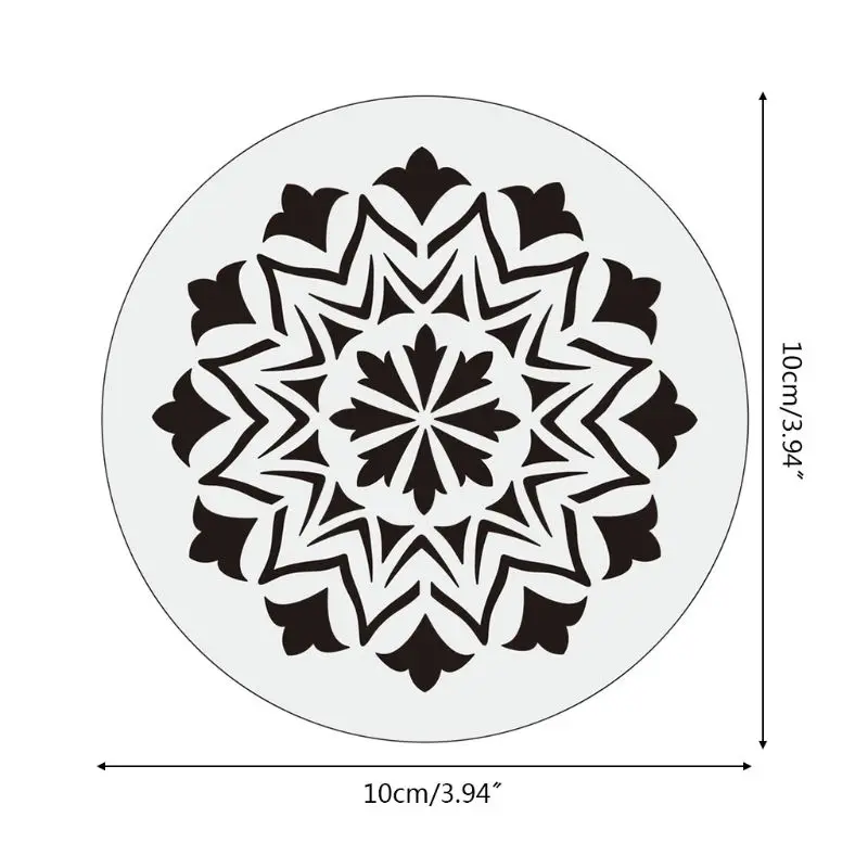 42pcs Round Mandala Painting Templates Stencils for DIY Rock Scrapbook Embossing N0HC
42pcs Round Mandala Painting Templates Stencils for DIY Rock Scrapbook Embossing N0HC