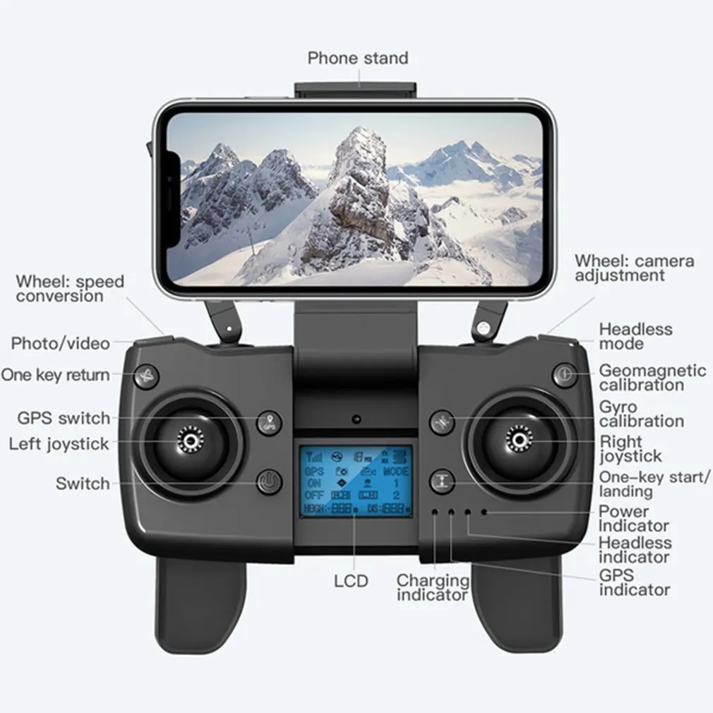 L900 pro 4K HD dual camera with GPS WIFI FPV real-time transmission brushless motor rc distance 1.2km professional drone
L900 pro 4K HD dual camera with GPS WIFI FPV real-time transmission brushless motor rc distance 1.2km professional drone