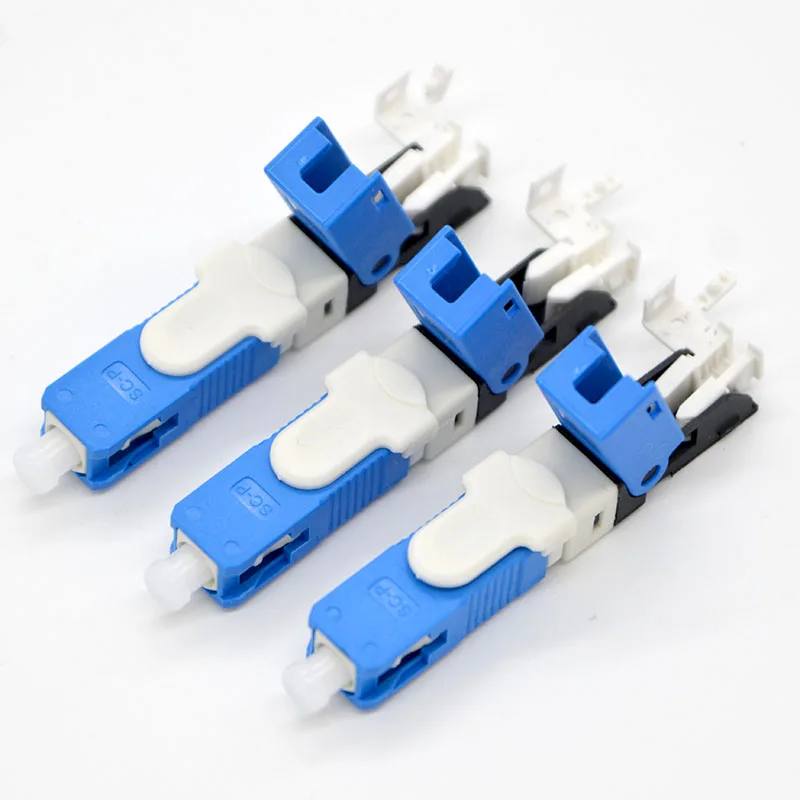 300PCS NEW Optical Fiber Fast Connector FTTH SC/UPC/APC Single Mode Fiber Optical Quick Connector Wholesale Free Shipping
300PCS NEW Optical Fiber Fast Connector FTTH SC/UPC/APC Single Mode Fiber Optical Quick Connector Wholesale Free Shipping