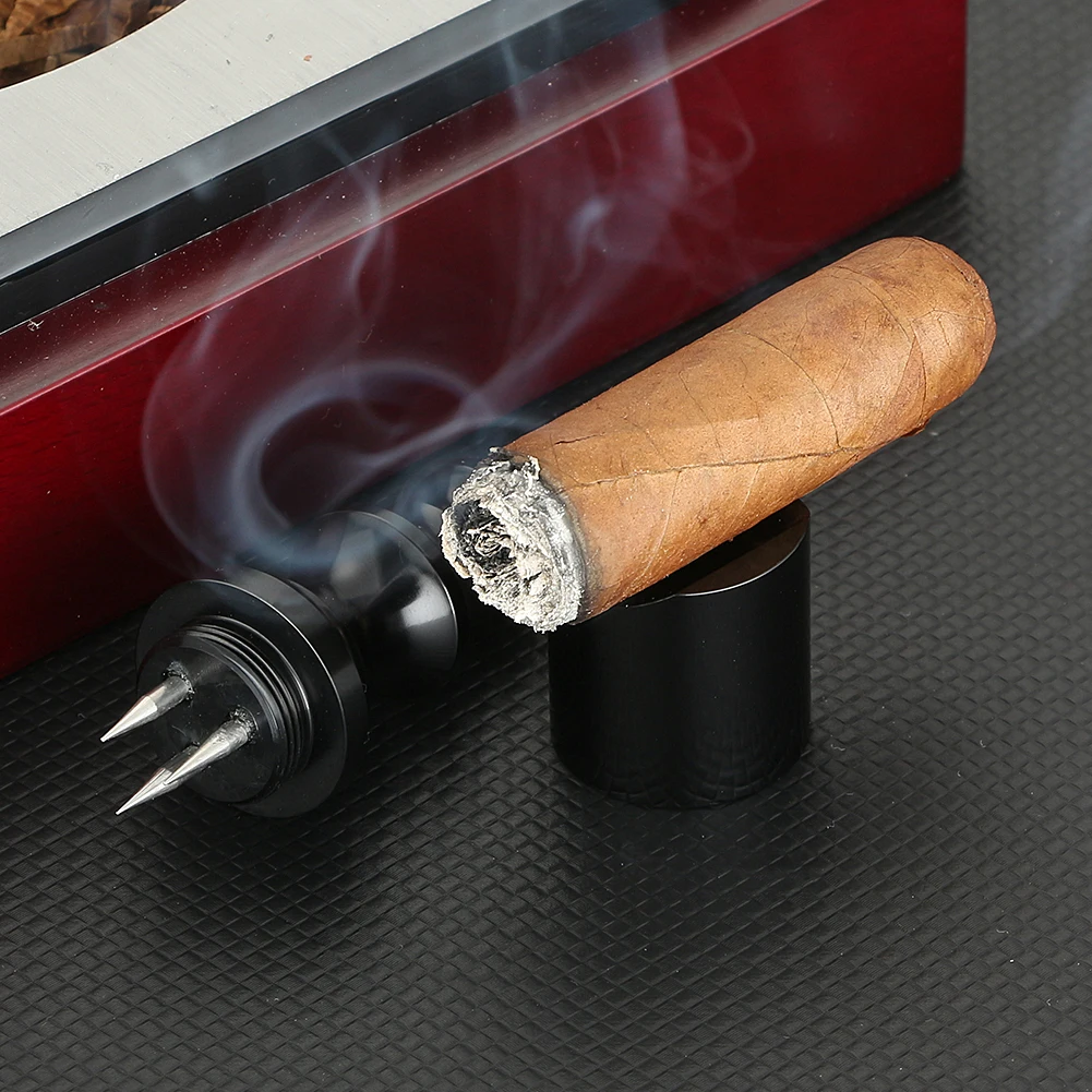 Galiner Metal Perfect Cigar Draw Enhancer Tool Portable Drilled Cigar Holder Tray Smoking Accessories Mini Cigar Rest Needles
Galiner Metal Perfect Cigar Draw Enhancer Tool Portable Drilled Cigar Holder Tray Smoking Accessories Mini Cigar Rest Needles