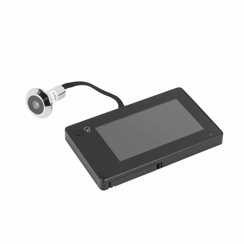 Danmini Brand Doorbell New 2.0MP HD Digital Peephole Viewer 4.3 inch TFT Screen Door Peephole Viewer IR Camera 145 Degree Wide A
Danmini Brand Doorbell New 2.0MP HD Digital Peephole Viewer 4.3 inch TFT Screen Door Peephole Viewer IR Camera 145 Degree Wide A