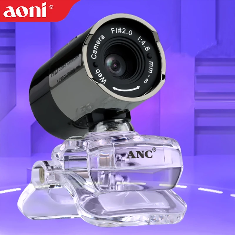 aoni USB Webcam 480 HD PC Camera on computer web Camera with microphone usb webcam for pc Computer Laptop 360 Degree Usb webcam
aoni USB Webcam 480 HD PC Camera on computer web Camera with microphone usb webcam for pc Computer Laptop 360 Degree Usb webcam