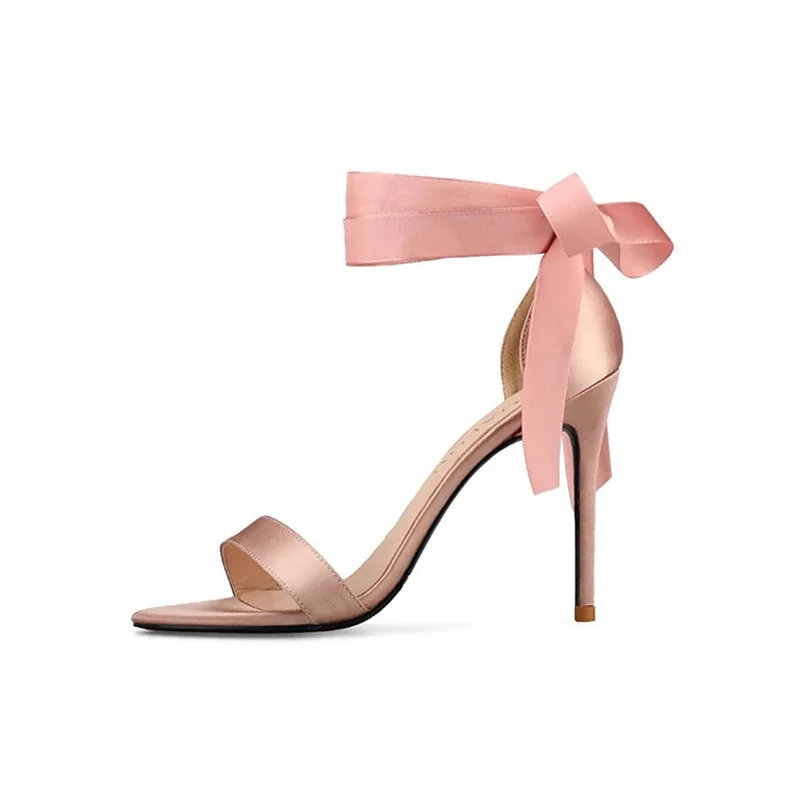 2021 summer little fresh French girl's high heel sandals