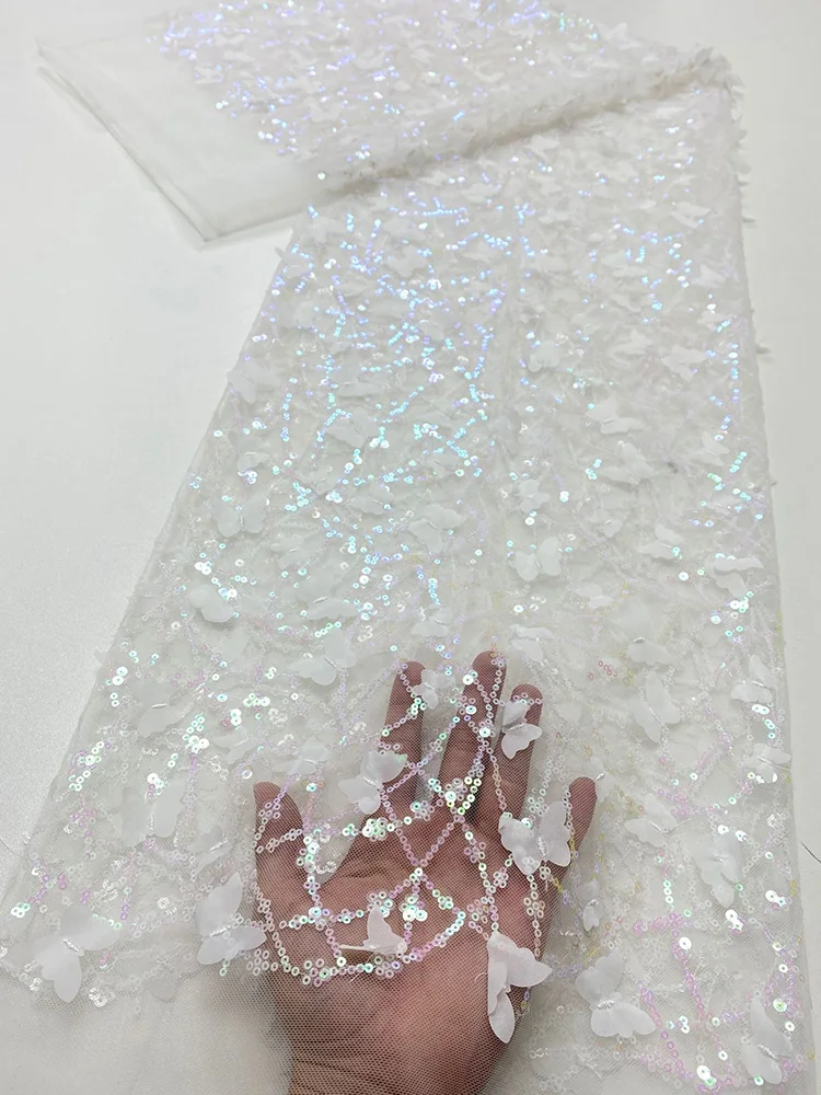 YILIBER Lot French Eyelash Lace Fabric 130cm White Black Diy Exquisite Lace Embroidery Clothes Wedding Dress Accessories
YILIBER Lot French Eyelash Lace Fabric 130cm White Black Diy Exquisite Lace Embroidery Clothes Wedding Dress Accessories