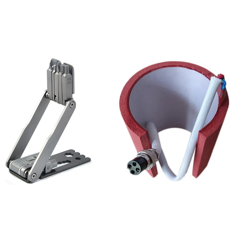 1 Pcs Sublimation Machine Silicone Mug Heating Pad Mug Heat Press Parts & 1 Pcs Multipurpose Hexagon Wrench Tool
1 Pcs Sublimation Machine Silicone Mug Heating Pad Mug Heat Press Parts & 1 Pcs Multipurpose Hexagon Wrench Tool