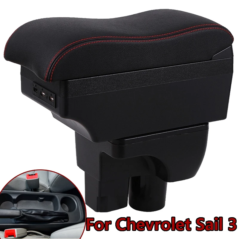 Подлокотник для автомобиля Chevrolet Sail 3, кожаный подлокотник, подлокотник для стайлинга автомобиля, модификация интерфейса USB, центральная консоль, приподнятый аксессуар
Подлокотник для автомобиля Chevrolet Sail 3, кожаный подлокотник, подлокотник для стайлинга автомобиля, модификация интерфейса USB, центральная консоль, приподнятый аксессуар