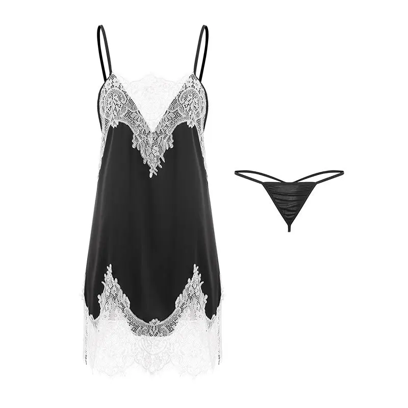 New Sexy Deep V Stitching Lace Court Style Condole Dress Women's Summer Sundresses Exotic Dresses Summer Woman 2021 Clothing
New Sexy Deep V Stitching Lace Court Style Condole Dress Women's Summer Sundresses Exotic Dresses Summer Woman 2021 Clothing