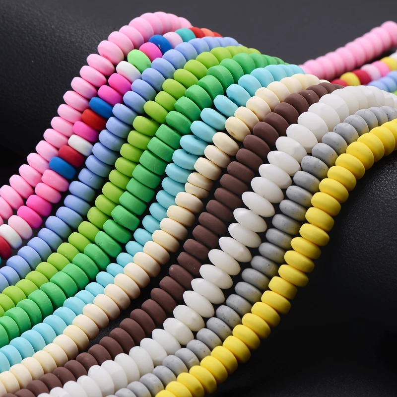 3x7mm10Strand/Lot Round Colorful Seed Spacer Beads Flat Round Polymer Clay Beads For DIY Handmade Jewelry Making Bracelet 15''
3x7mm10Strand/Lot Round Colorful Seed Spacer Beads Flat Round Polymer Clay Beads For DIY Handmade Jewelry Making Bracelet 15''