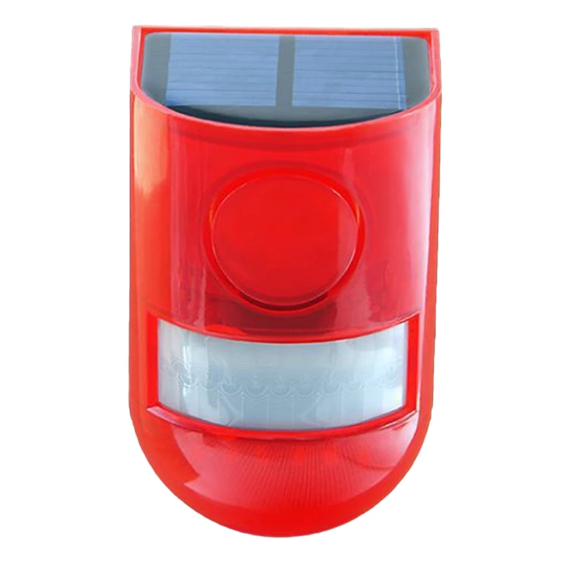 New Solar Infrared Motion Sensor Alarm With 110Db Siren Strobe Light For Home Garden Carage Shed Carvan Security Alarm System-Re
New Solar Infrared Motion Sensor Alarm With 110Db Siren Strobe Light For Home Garden Carage Shed Carvan Security Alarm System-Re